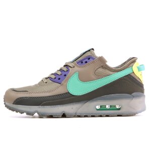 Чоловічі кросівки Nike Air Max 90 Terrascape Beige Black Mint DQ3987-001 Moon Fossil найк макс 90 тераскейп