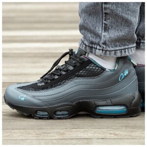 Чоловічі кросівки Nike Air Max 95 SP Corteiz Aegean Storm весна-осінь, сірі кросівки найк аїр макс 95 кортез