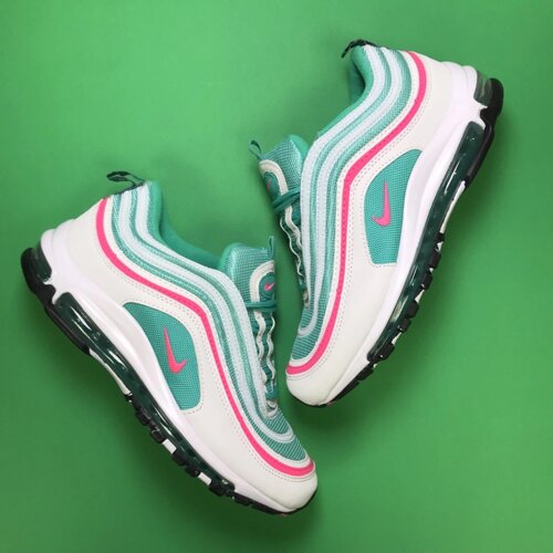 White pink and 2025 turquoise air max 97