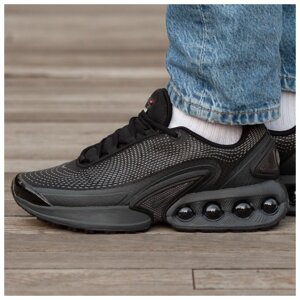 Чоловічі кросівки Nike Air Max DN Black and Dark Smoke Grey, чорні кросівки найк аїр макс дн