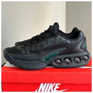 Чоловічі кросівки Nike Air Max DN x Supreme Black Green, чорні кросівки найк аїр макс дн суприм