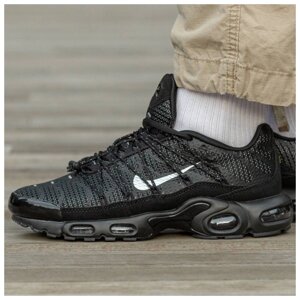 Чоловічі кросівки Nike Air Max Plus TN Lace Toggle Black Reflective FD0670-001, чорні найк аїр макс тн плюс