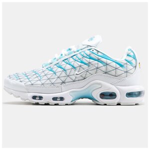 Чоловічі кросівки Nike Air Max TN Plus Marseille FQ2397-100, білі кросівки найк аїр макс тн плюс марсель