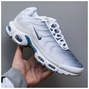 Чоловічі кросівки Nike Air Max TN Plus White Blue, кросівки найк аїр макс тн плюс