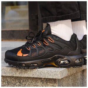 Чоловічі кросівки Nike Air Max TN Terrascape Plus Black Orange, чорні кросівки найк аїр макс тн тераскейп