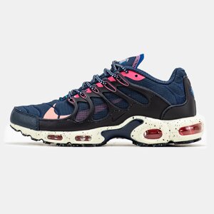 Чоловічі кросівки Nike Air Max TN Terrascape Plus Blue Beige Pink шкіряні кросівки найк аїр макс тн тераскейп