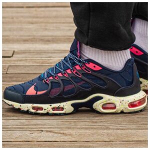 Чоловічі кросівки nike air max tn terrascape плюс синій бежевий рожевий, сині кросівки nike air max tnraskaip