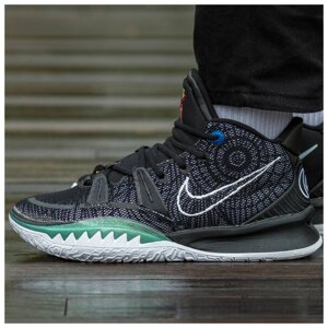 Чоловічі кросівки Nike Kyrie 7 Black, чорні кросівки найк Кайрі 7