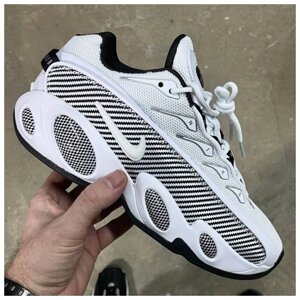 Чоловічі кросівки Nike Nocta Drake Glide White, чорно-білі кросівки найк нокта дрейк