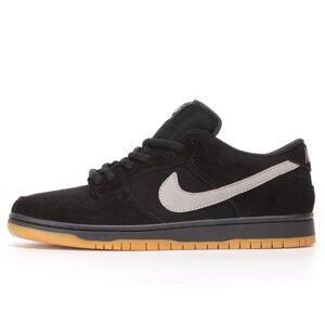 Чоловічі кросівки Nike SB Dunk Black Grey "FOG" Low Pro BQ6817-010, чорні кросівки найк сб данк фог лов