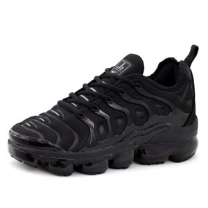 Чоловічі кросівки Nike VaporMax Plus Black 924453-004, чорні кросівки найк вапормакс плюс лепеха Air TN
