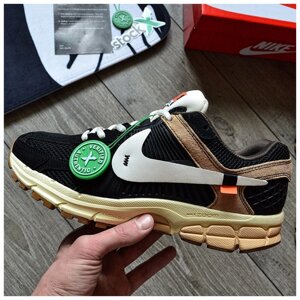 Чоловічі кросівки Nike Zoom Vomero 5 Off-White Black Beige White FD0533-998, чорні найк зум вомеро 5 офф вайт