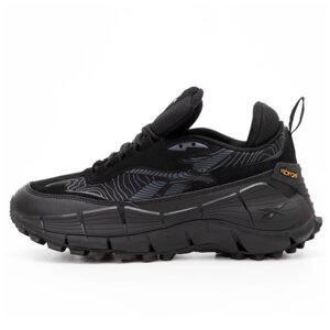 Чоловічі кросівки Reebok Zig Kinetica 2.5 Edge Black GZ1440 II, чорні кросівки рибок зиг кінетика 2.5 од