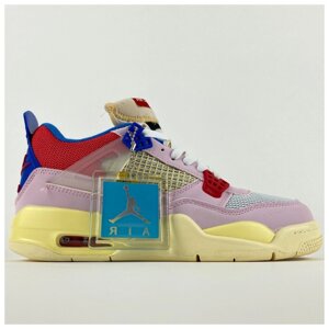 Чоловічі кросівки Union - Nike Air Jordan 4 Retro SP Guava Ice, шкіряні кросівки найк аїр джордан 4 ретро