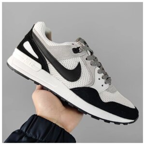 Чоловічі літні кросівки Nike Air Zoom Pegasus 89 White Black, чорно-білі кросівки найк аїр зум пегасус 89