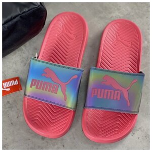 Чоловічі відбивальні тапочки Puma, червоні фліп-флоп для кросівки