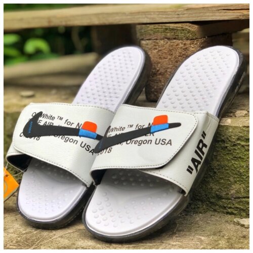 Nike benassi outlet off white