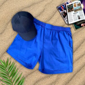 Чоловічі сині пляжні шорти ASOS