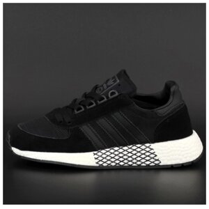 Чоловічі / жіночі кросівки Adidas Marathon Tech Black, чорні кросівки адідас маратон