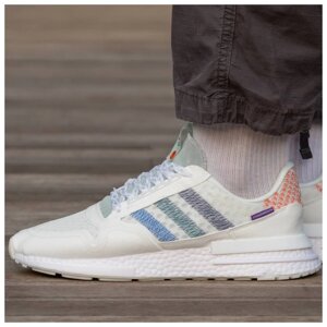 Чоловічі / жіночі кросівки Adidas ZX 500 RM Commonwealth, унісекс замшеві кросівки Адідас зх 500 рм