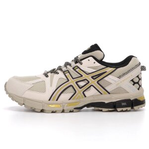 Чоловічі / жіночі кросівки Asics Gel-Kahana 8 Beige Gold Black, бежеві унісекс кросівки асікс гель кахана 8