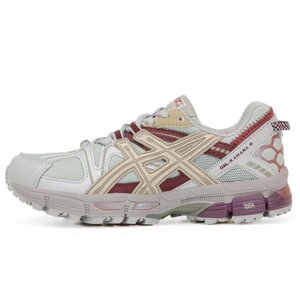 Чоловічі / жіночі кросівки Asics Gel-Kahana 8 Grey Burgundy 1011B109-025 Marathon Running асикс гель кахана 8