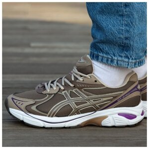 Чоловічі / жіночі кросівки Asics GT-2160 Brown Purple White, коричневі шкіряні кросівки асикс гт 2160