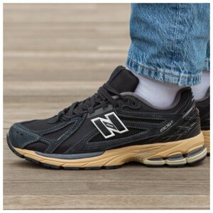 Чоловічі / жіночі кросівки New Balance 1906R Black Beige замшеві кросівки нью беланс M1906R ню беленс NB нб