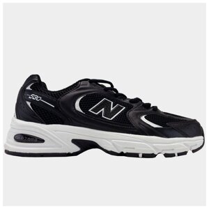 Чоловічі / жіночі кросівки New Balance 530 Black White чорно-білі кросівки нью беленс 530 NB 530 нью беланс