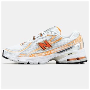 Чоловічі / жіночі кросівки New Balance 740 White Orange, кросівки нью беланс 740 ню беленс NB 740 нб