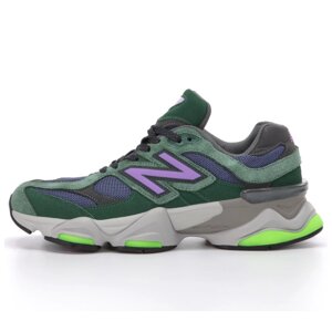 Чоловічі / жіночі кросівки New Balance 9060 Nightwatch Purple Green U9060GRE зелені нью беланс 9060, NB 9060