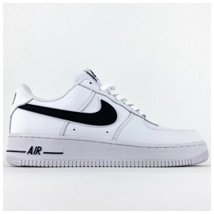 Чоловічі / жіночі кросівки Nike Air Force 1 низький день мертвих, білих шкіряних кросівок Nike Air Fores 1 '07