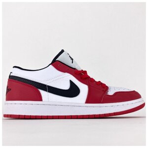 Чоловічі / жіночі кросівки Nike Air Jordan 1 низький червоний ретро Унісекс шкіряні кросівки Nike Air Jordan 1 Ретро