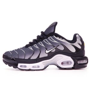 Чоловічі / жіночі кросівки Nike Air Max TN Plus White Black Grey DM0032-003 Gradient, найк аїр макс тн плюс