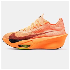 Чоловічі / жіночі кросівки Nike Air Zoom AlphaFly 3 Orange Black помаранчеві кросівки найк аїр зум альфафлай 3