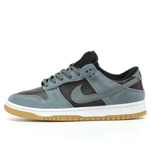 Чоловічі / жіночі кросівки Nike SB Dunk Black Grey Low, чорно-сірі кросівки найк сб данк лов