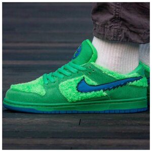 Чоловічі / жіночі кросівки Nike SB Dunk Low Grateful Dead Bears Green унісекс замшеві кросівки найк сб данк