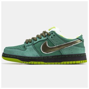 Чоловічі / жіночі кросівки Nike SB Dunk Low "Green Lobster", зелені шкіряні найк сб данк лобстер