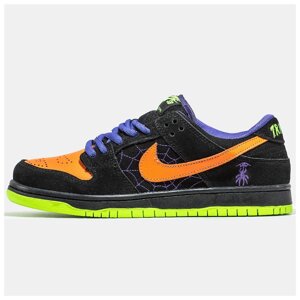 Чоловічі / жіночі кросівки Nike SB Dunk Low Night of Mischief Halloween, замшеві кросівки найк сб данк