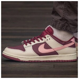 Чоловічі / жіночі кросівки Nike SB Dunk Low PRM Valentine's Day, унісекс шкіряні кросівки найк сб данк