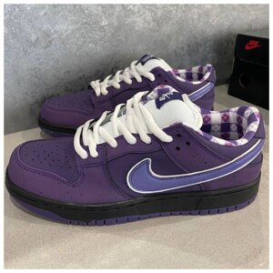 Чоловічі / жіночі кросівки Nike SB Dunk Low "Purple Lobster", фіолетові шкіряні найк сб данк лобстер