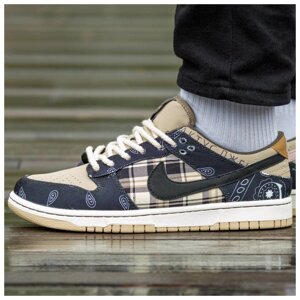 Чоловічі / жіночі кросівки Nike SB Dunk Low x Travis Scott cactus jack, Найк сб данк Тревіс скотт кактус джек