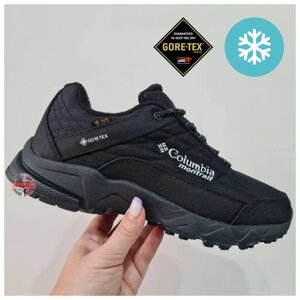 Чоловічі зимові кросівки Columbia Montrail Gore-Tex Winter Termo Black, кросівки коламбія монтрейл гортекс