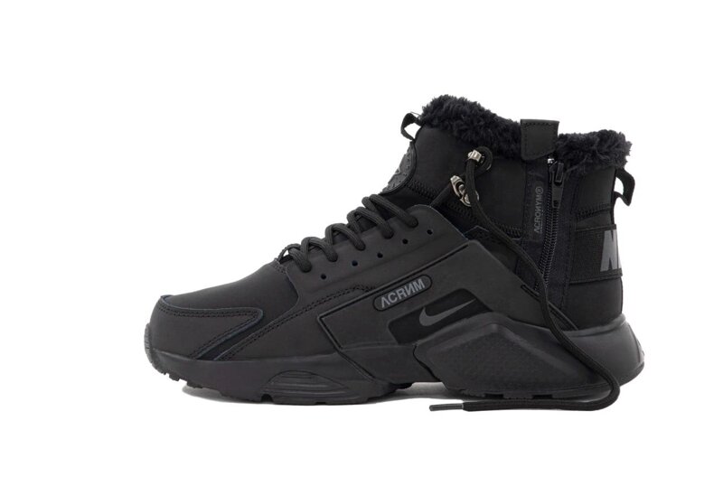 huarache x acronym city mid leather