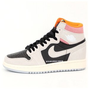 Мужские кроссовки Nike Air Jordan 1 SP 19 Grey Black найк аир джордан кросівки Nike Air Jordan 1 High OG Retro