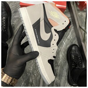 Мужские кроссовки Nike Air Jordan 1 SP 19 Grey Black найк аир джордан кросівки Nike Air Jordan 1 High OG Retro