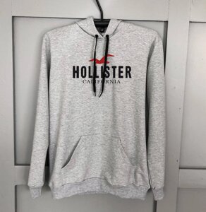 Чоловіче Меланжевої худі з принтом "HollIster"