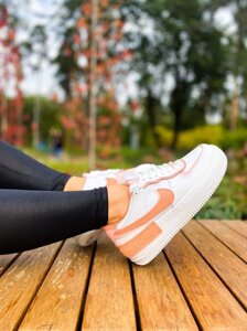 Nike Air Force Shadow "White Corall Pink"