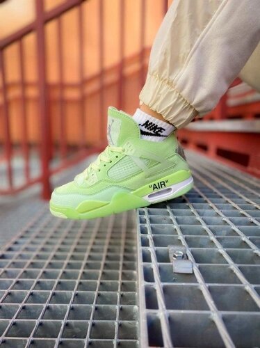 Nike air hotsell off white neon