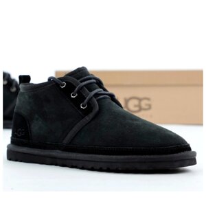 Унісекс зима Ugg Neumel чорна замша Ugg Boots UGG UGG Classic Short Men